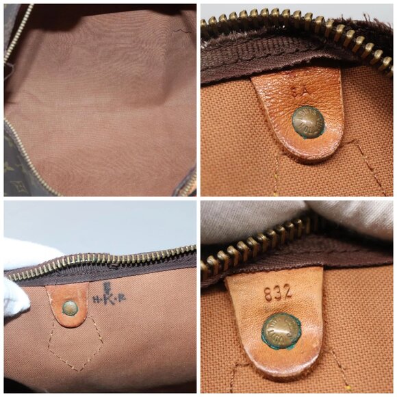LOUIS VUITTON Monogram Speedy 35 Hand Bag - Picture 15 of 16